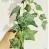 Fiori decorativi piante di rattan artificiale foglie di edera foglie da parete appesa acqua decorazione di tubature ghirlanda di seta in vena ghirlany ghirlany ghirlany