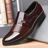 Casual Schuhe Mode Business Kleid Männer Formale Slip On Oxfords Schuhe Hohe Qualität Leder Für