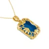 585 Gold Plated Pendants and Necklaces Real Solid 925 Sterling Silver Woman for Fine Jewelry 240327