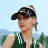 Ball Caps Sport Sun Visor Hat Dog Print Heartbeat Breathable Cap For Hiking Beach