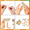 Dekoracja imprezy Mała ślicznotka Banner Orange Garland Citrus Temat Baby Shower Birthday Decor Decor Tangerine Fruit Materpies