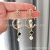 Designerohrringe für Frauensternohrringe mit Diamantperlen süße Ohrringe elegant vielseitig