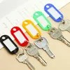 Hooks 10Pieces Label Name Tags Keychain With Split Ring Key Chain Keyring Accessories For Writing On