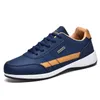 Chaussures décontractées en cuir imperméables hommes baskets Shomme italien respirant homme Sneaker chaussures ventes homme vulcaniser chaussure Italiano