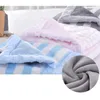 Koce Sprzedaj koc dziecięcy niemowlę zagęszcza flanelowa koperta wózka kreskówka Born Bedding BL04