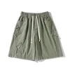 Vintage Star Patchwork Shorts Men Summer All-match Ulzzang Leisure Streetwear Chic Denim Short Pants Plus Size 5XL240327