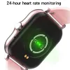 الساعات الجديدة أزياء ذكية Watch Women Bluetooth Call Watch Fitness Tracker Sport Sport Smart Clock Ladies Men Smartwatch Woman 2023