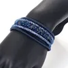 Miasol Mode Uniek Ontworpen Multilayer Strengen Crystal Charm Magnetische Armband Voor Vrouwen Geschenken B1966 240312