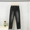 Jeans y diseñador de moda para mujeres negras pantalones de hip hop pantanos de la calle para hombres jeans 10a