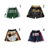 2024 new sports shorts men's quick dry running three-quarter pants fitness casual beach pants men and women street hip hop retro