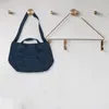 Bolsas de ombro Denim Slouch Bag Casual Jean Tecido Bolsa Lazer Estilo Coreano Moda Japonês Messenger Top-Handle Azul Marinho