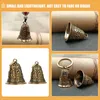 Feestartikelen Messing Bell Hanger Ambachten Supply Bells Mini Voor Charms Hangende Decoratie Kleine sleutelhanger