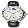 Neue Mode-Stil-Kleideruhr für Herren, Automatikuhren, schwarzes Leder, Herren-Armbanduhr 022316d
