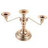 Candle Holders Candlestick Ornament Table Decoration Stand Tabletop Holder Desktop Metal Retro Wedding Tea Light