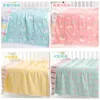 Cobertores Muslina bebês crianças 6 camadas gaze algodão macio anti -kilt colcha nascida infantil swaddle towel infantil banho