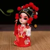 Chińska opera do dekoracji postaci jedwabna maska ​​pekińska Ozdoby dla zagranicznych przyjaciół Craft 240325