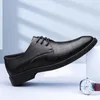 Casual Schuhe Frühling Herbst Herren Leder Oxford Klassische Mode Business Mann Wohnungen Echte Männliche Schuhe Atmungsaktive Formale