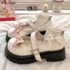 arcs Lolita chaussures kawaii mary jane chaussures femmes Style japonais Vintage filles chaussures à plateforme à talons hauts chaussures étudiant JK 240313