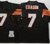 1989 1988 Retro Foobtall 7 Boomer Esiason Jersey 78 Anthony Munoz 1984 Vintage 73 John Hannah 56 Andre Tippett 75th Anniversary Red Black White Man Vintage Uniform