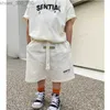 2 stücke Baby Designer Kleidung Sommer Kinder Kleidung Set Jungen Mädchen Kleidung Anzug T-shirt Shorts Set Kinder Trainingsanzug 1-6T