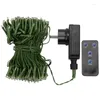 Strängar yo-ledda stränglampor 200-ledda ljus högspänningar EU / US Plug Holiday Lighting Outdoor Xmas Tree Decoration Lam