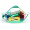 Cosmetic Bags Letter Patches Traparent PVC Bag Clutch Women Clear Travel Make Up Pouches Stuff Makeup Toiletry