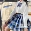 3 Stuks Seifuku School Student Kleding Japanse Uniform Lange Mouw Jk Voor Meisje Plooirok Anime Cosplay Schoolmeisje 240325