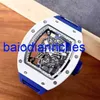 Famous Watch Richardmills Luxury Watches Rm055 White Ceramic Japan Limited Edition Mens Fashion Leisure Business Sports Watch FNEI