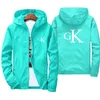 새로운 한국의 봄과 가을 캐주얼 남자 후드 재킷, 대형 남자 후드 재킷, Fiable Top K5ug#