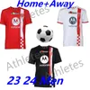 23 24 Gytkjaer AC Futbol Forması Monza Sensi Caprari Ev ve Away Üçüncü Jersey Ciurria Spor Futbol Gömlek Erkek Boyutu Gytkjaer Monzacity Maglia Da Calcio