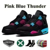 air jordan 4 4s retro jordab 4 jordan4s jordan4 Com caixa Sapatos de basquete Homens Mulheres Criados Reimagined Pink Thunder Military Black Trainers Sneakers 【code ：L】