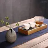 Wazony Kreatywny ceramiczny ręcznie robany dekoracja komputerów stacjonarnych Mały kwiat wazonów dom retro hydroponiczny japoński styl Zen LF328