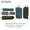 Tents and Shelters Blackdeer new Archeos 1Pro 2.0 single person silicone coated tent for hiking 220 * 90cm 8.5mm aluminum pole with footprints24327