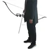 Arco e flecha poderoso conjunto de treinamento de tiro com arco para caça ao ar livre arco recurvo profissional caça arco recurvo de alta qualidade yq240327