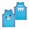 فيلم Basetball Jerseys 999 Juice Wrld Lyrical Lemonade Jersey Men Size S-xxl