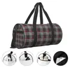 Outdoor Bags Gym Bag Fashion Lattice Sports With Shoes Cool Men Women Weekend Design Handbag Graphic Training Fitness