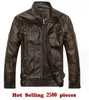 Neu kommen Marke Motorrad Lederjacke Männer Herren Lederjacken Jaqueta de Couro Masculina Herren Ledermäntel n8G2 #