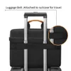 Briefcase Bag For Men 156 Inch Laptop Business Shoulder With Long Strap Larger Capacity Notebook Pouch Bags 240320
