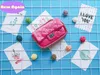 Tieners Messenger bags Meisjes Feest Crossbody Tassen Kinderen PU Leren kettingen schoudertas Meisjes kleine geld portemonnee Populaire kerstcadeaus voor kinderen ARYB085