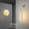 Wall Lamp Glass Mounted Crystal Sconce Lighting Swing Arm Light Bed Head Modern Finishes