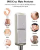 8 Cryo Pads EMS Stimulerar muskler Cryo 360 Fat Cellulite Freezing Machine Body Slimming Machine