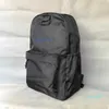 Mochila de diseñador de nailon, mochilas bordadas de marca de moda, mochila negra, bolsa de viaje de gran capacidad