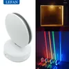 Lâmpadas de parede LED Lâmpada Windows Luzes Quente Frio Vermelho Verde Azul Rosa RGB Home Door Frame Corredor Varanda Garagem El Iluminação