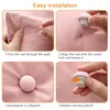 Spoons Mushroom Quilt Holder Macaron Non-Slip Blanket Clip 1 Key To Unlock Blankets Cover Fastener White