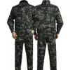 camoue tryck vinterarbete kläder kostym män jacka byxor set tjock slitstarka anti skrap män uniform svetsare auto kostym e9zk#