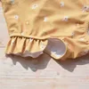 EezKoala Kinderzwempak voor kinderen Zonnebrandcrème Sneldrogend babysurfpak voor meisjes Badmode Peuterbaden Zwemdoek 24327