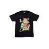 New Clown Leprechaun Tee Big Picture Divertente stampata T-shirt hip hop europea e americana a maniche corte