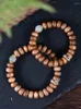 Ketting oorbellen set natuurlijke Kalimantan Agarwood armband Tian Jade Zodiac Boeddha voor vrouwelijke liefhebbers stijl leuk cadeau