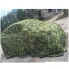 Tents And Shelters Camouflage Net 1.5Mx2 3 4 5 6 7 8 9 10M Wide Camo Netting Bk Roll Decoration Sun Shade Party Cam Desert Jungle Dro Dhvok