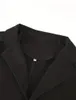 Männer Mantel Solide Fleece Revers Fi Elegante LG Mantel Klassische Stilvolle Busin Mantel Plus Größe Für Männer Kleidung Z6AB #